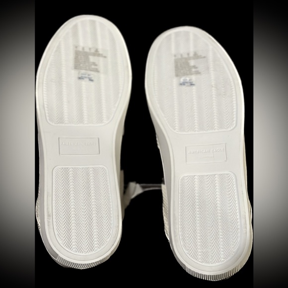 🆕 American Eagle white&crocodile print sneakers for women - Picture 10 of 15